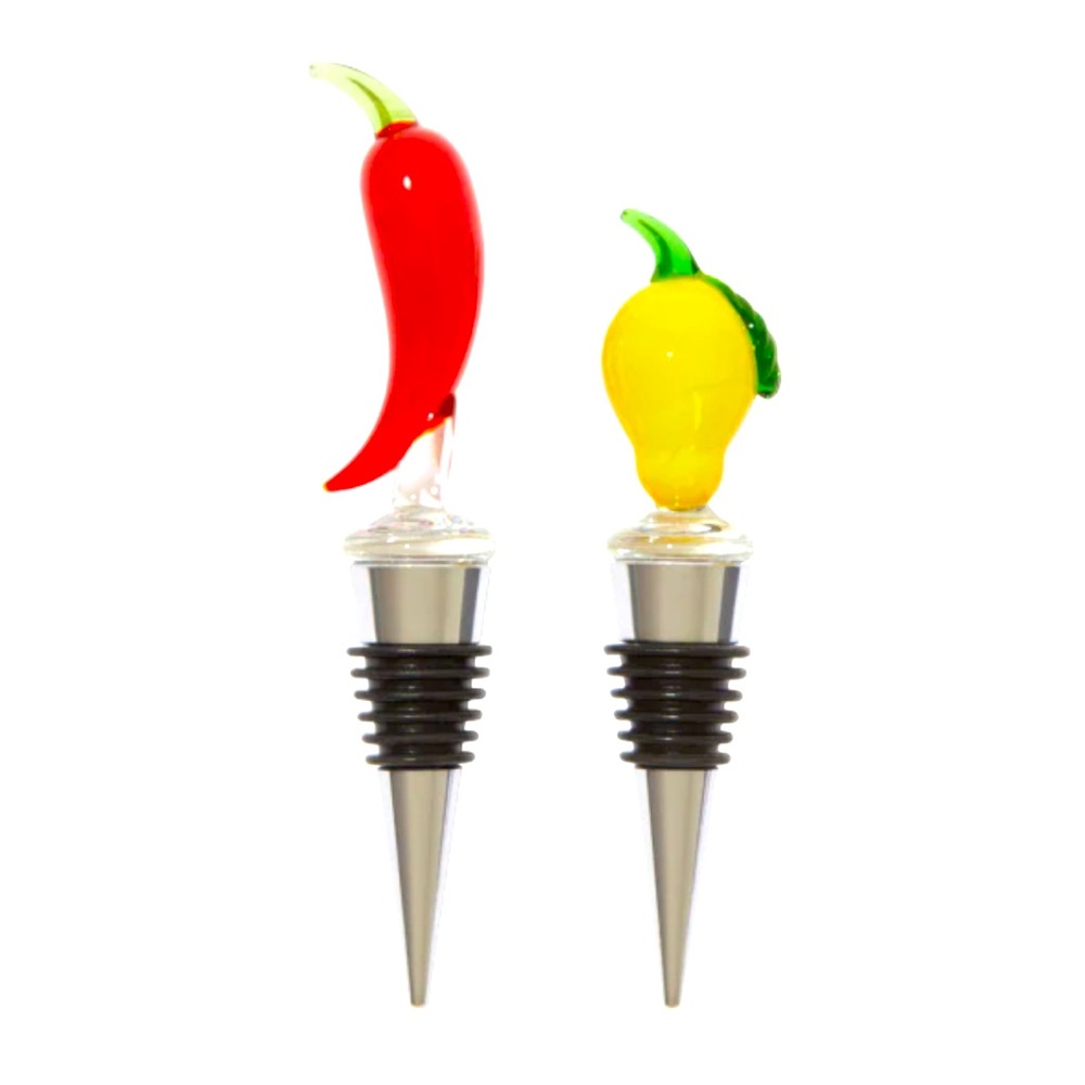 NEW Sandralexandra's Bottle Stoppers in Lemon & Chili